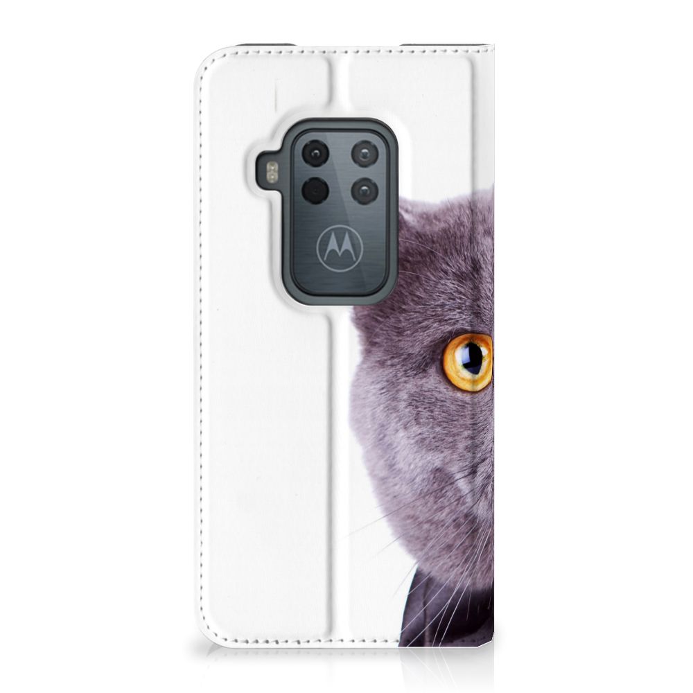 Motorola One Zoom Hoesje maken Kat - B2C Telecom