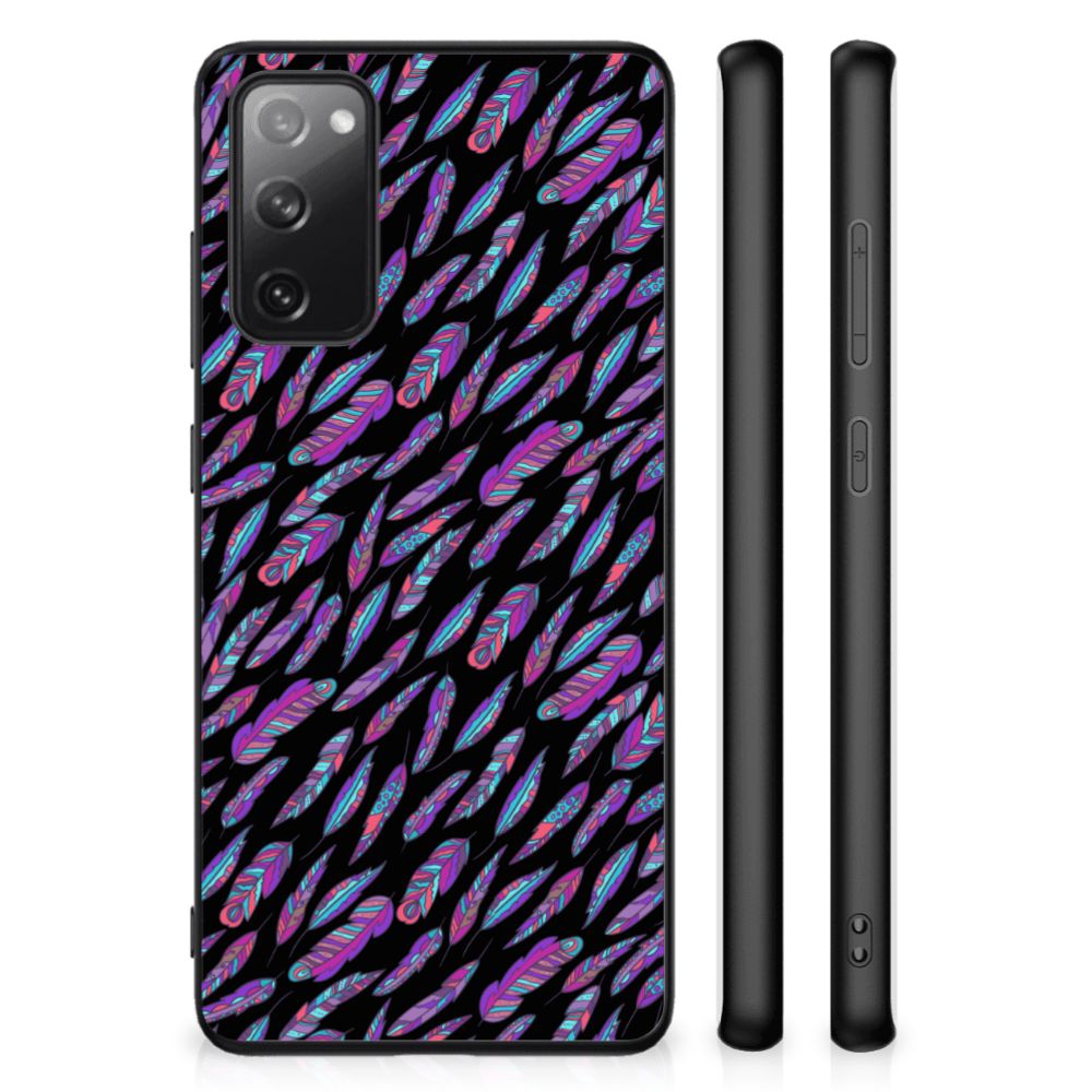 Samsung Galaxy S20 FE Back Case Feathers Color B2C Telecom