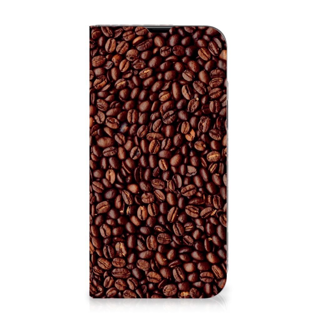 iPhone 13 Pro Max Flip Style Cover Koffiebonen - B2C Telecom