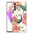 TPU Hoesje voor Samsung Galaxy A73 5G Pink Peacock B2C Telecom