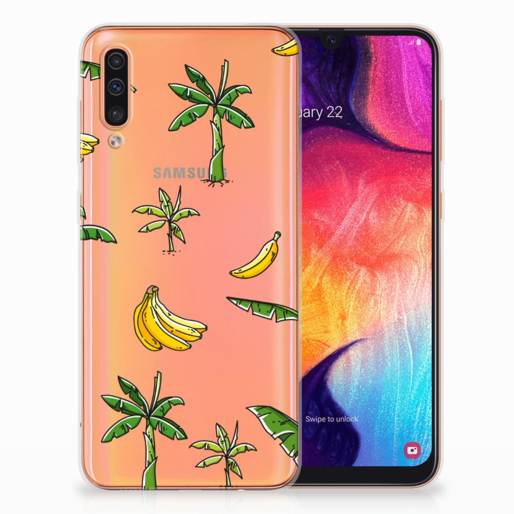 Samsung Galaxy A50 TPU Case Banana Tree