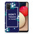 Samsung Galaxy A02s Silicone-hoesje Flowers Blue DTMP