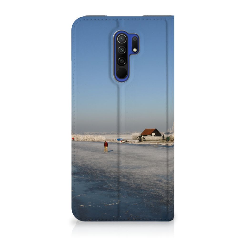 Xiaomi Redmi 9 Book Cover Schaatsers - B2C Telecom