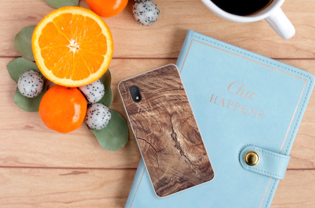 Alcatel 1B (2020) Bumper Hoesje Tree Trunk