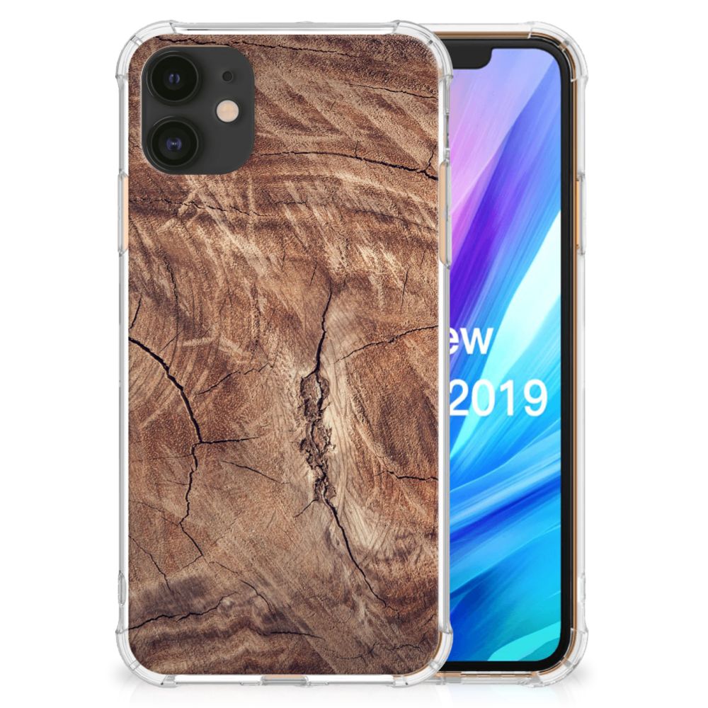 Apple iPhone 11 Stevig Telefoonhoesje Tree Trunk