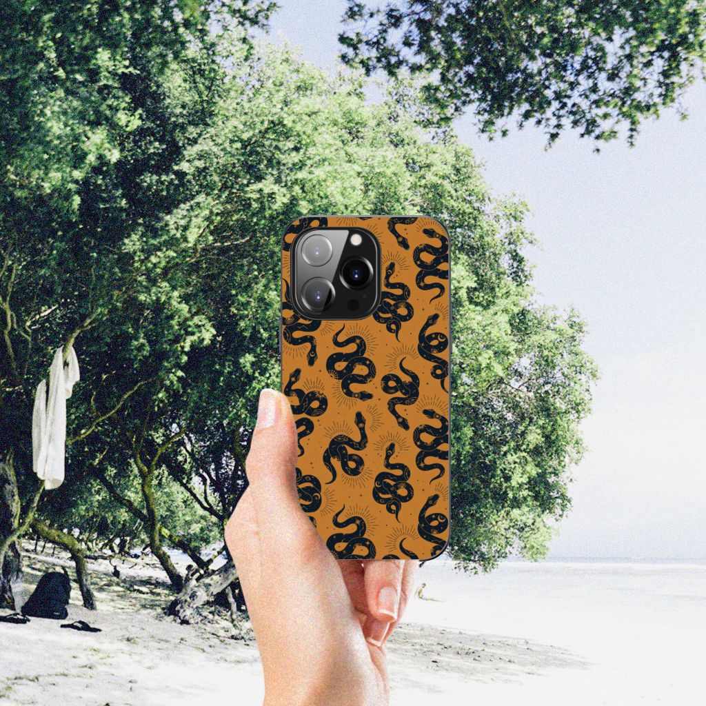 Dierenprint Telefoonhoesje voor iPhone 14 Pro Snakes B2C Telecom