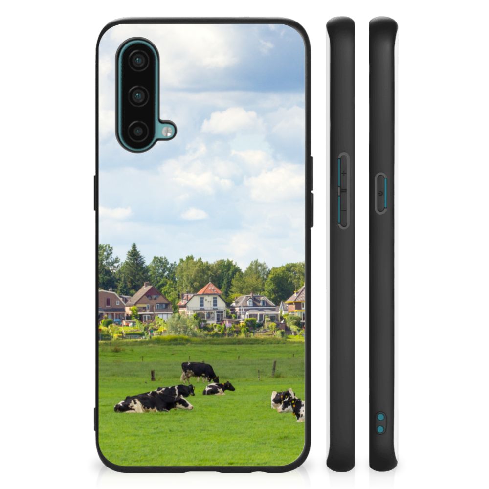 OnePlus Nord CE 5G Dierenprint Telefoonhoesje Koeien B2C Telecom