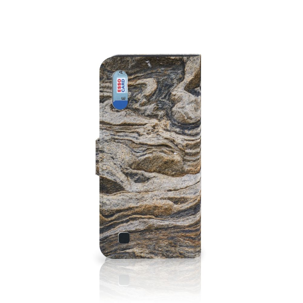 Samsung Galaxy M10 Bookcase Steen