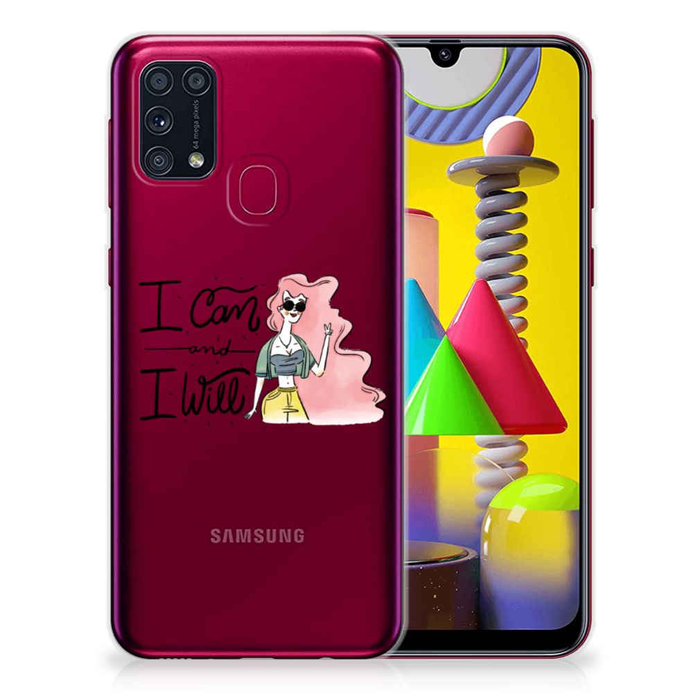 Samsung Galaxy M31 Telefoonhoesje met Naam i Can B2C Telecom
