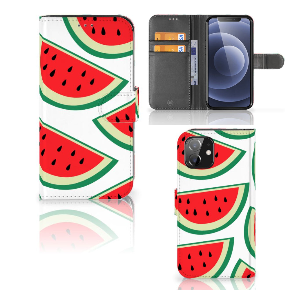 iPhone 12 | 12 Pro (6.1") Book Cover Watermelons