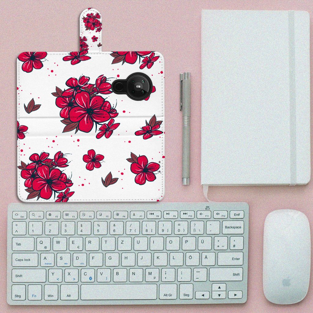 Nokia 5.3 Hoesje Blossom Red