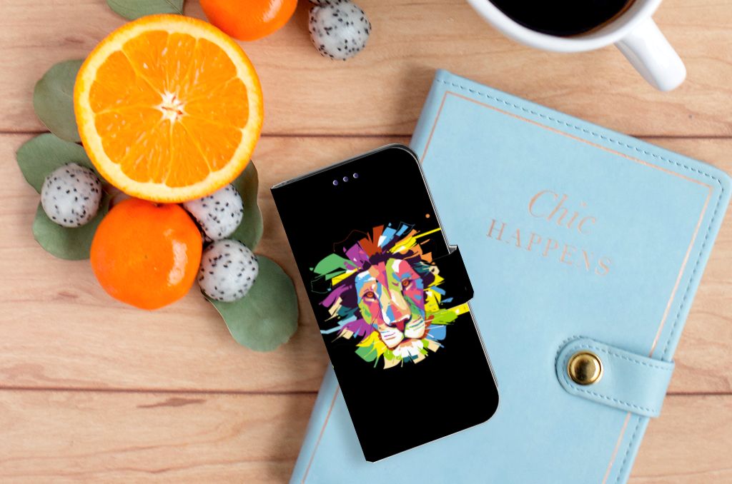 Samsung Galaxy S10e Leuk Hoesje Lion Color