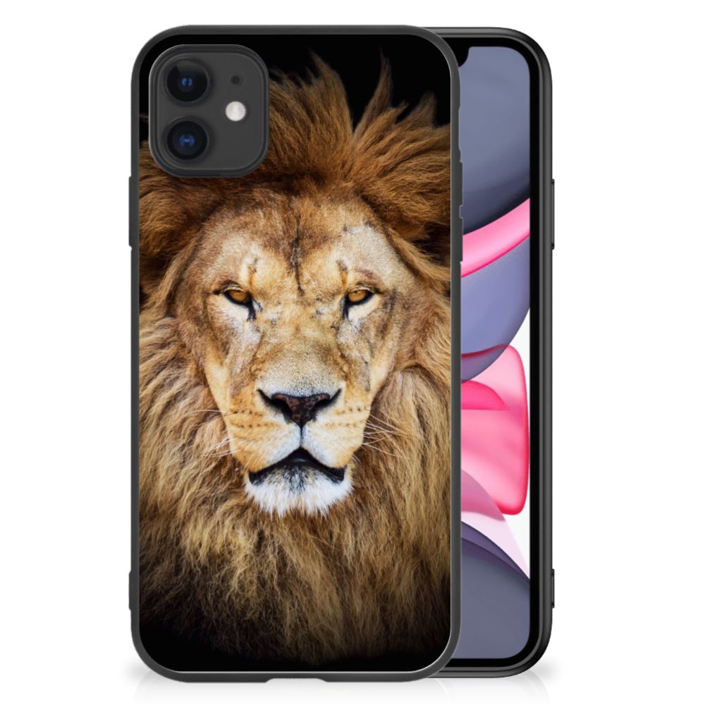 iPhone 11 Dierenprint Telefoonhoesje Leeuw