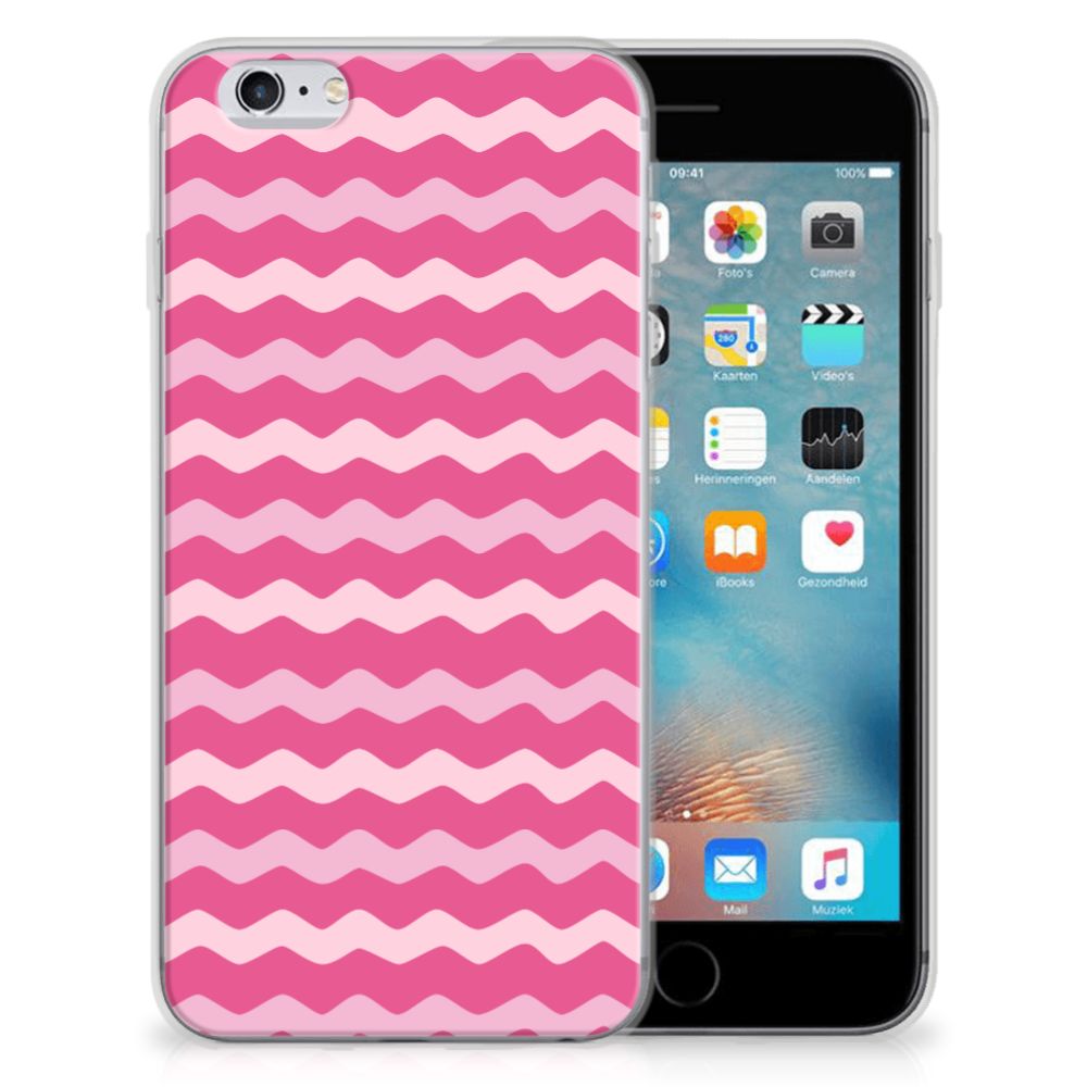 Apple iPhone 6 | 6s TPU bumper Waves Pink