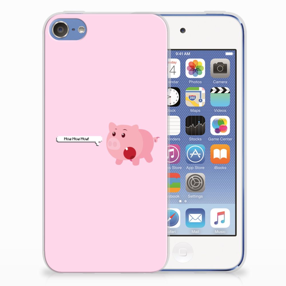 Apple iPod Touch 5 | 6 Telefoonhoesje met Naam Pig Mud