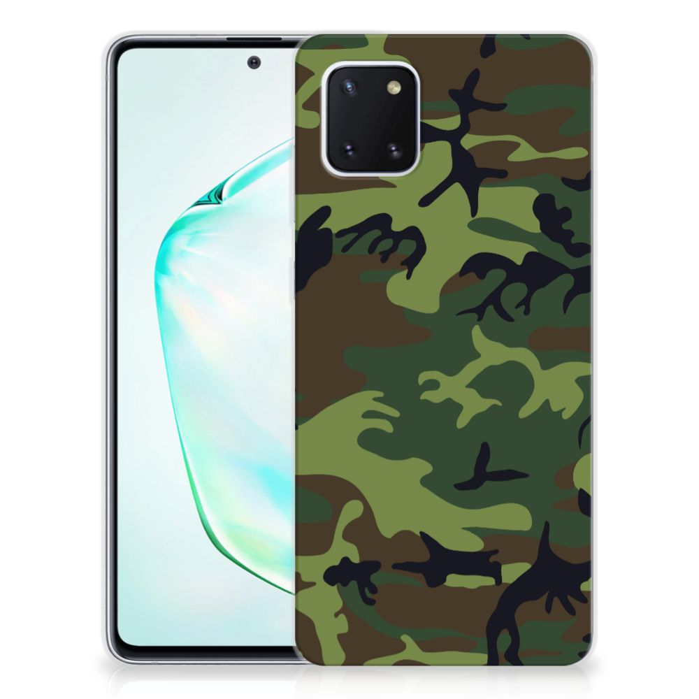 Samsung Galaxy Note 10 Lite TPU bumper Army Dark