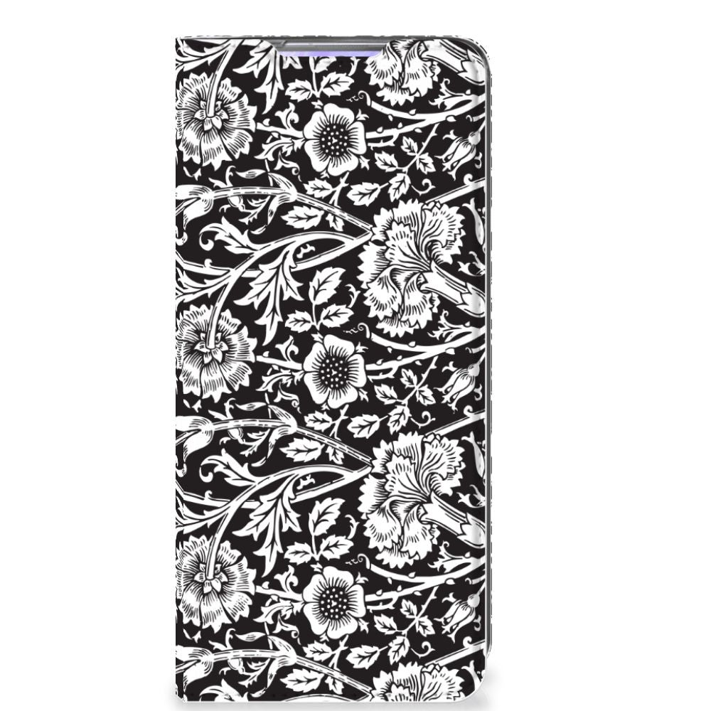 Samsung Galaxy S20 Ultra Smart Cover Black Flowers - B2C Telecom