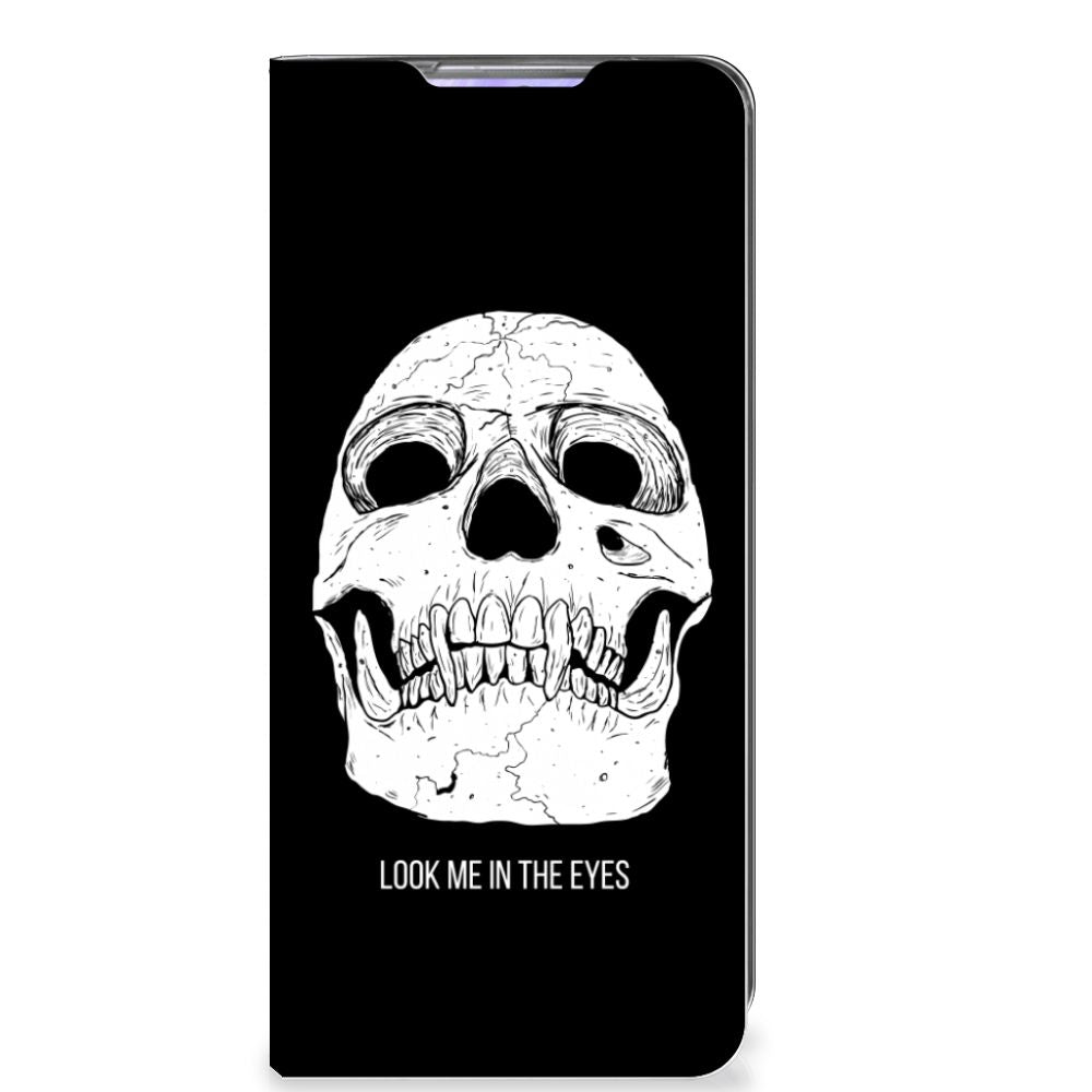Mobiel BookCase Samsung Galaxy S20 Ultra Skull Eyes - B2C Telecom