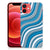 iPhone 12 Mini TPU bumper Waves Blue B2C Telecom