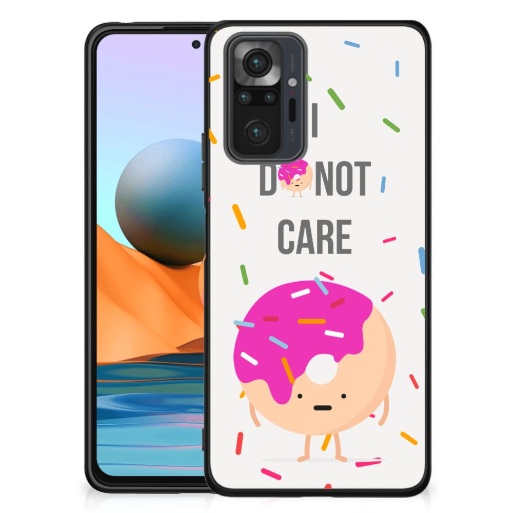 Xiaomi Redmi Note 10 Pro Back Cover Hoesje Donut Roze