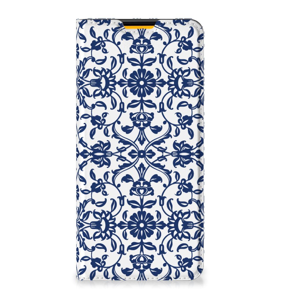 Samsung Galaxy M52 Smart Cover Flower Blue - B2C Telecom