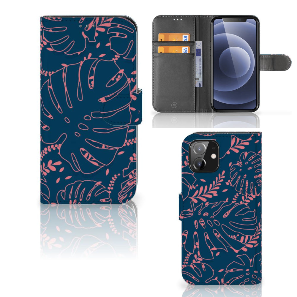 iPhone 12 | 12 Pro (6.1") Hoesje Palm Leaves