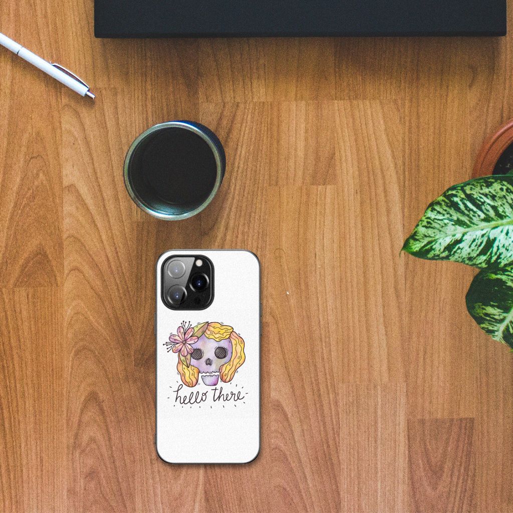 Telefoonhoesje iPhone 14 Pro Max Boho Skull B2C Telecom