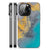 iPhone 14 Pro Marmeren Print Telefoonhoesje Marble Blue Gold