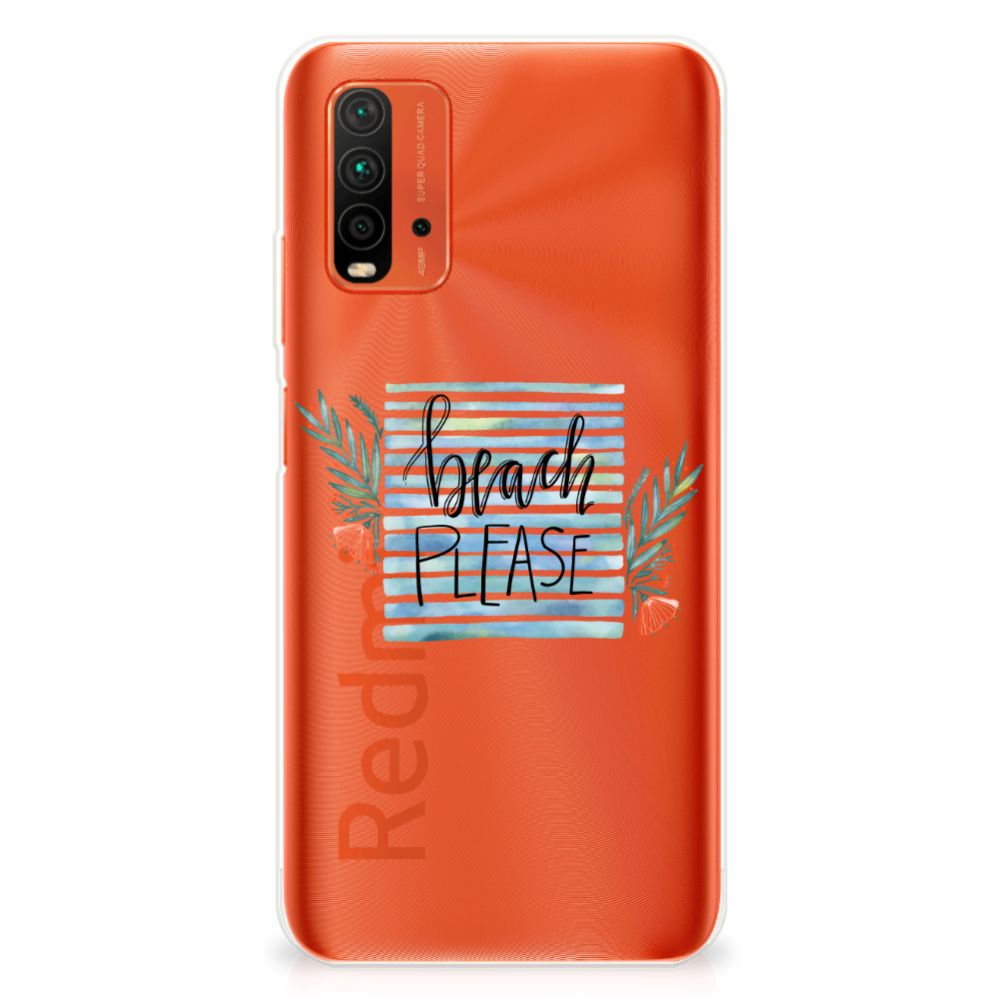 Xiaomi Poco M3 Telefoonhoesje met Naam Boho Beach