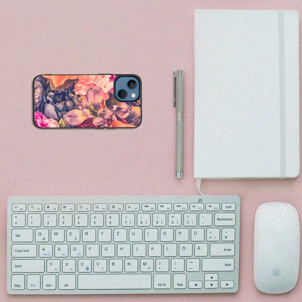 Apple iPhone 13 mini Bloemen Hoesje Bosje Bloemen B2C Telecom