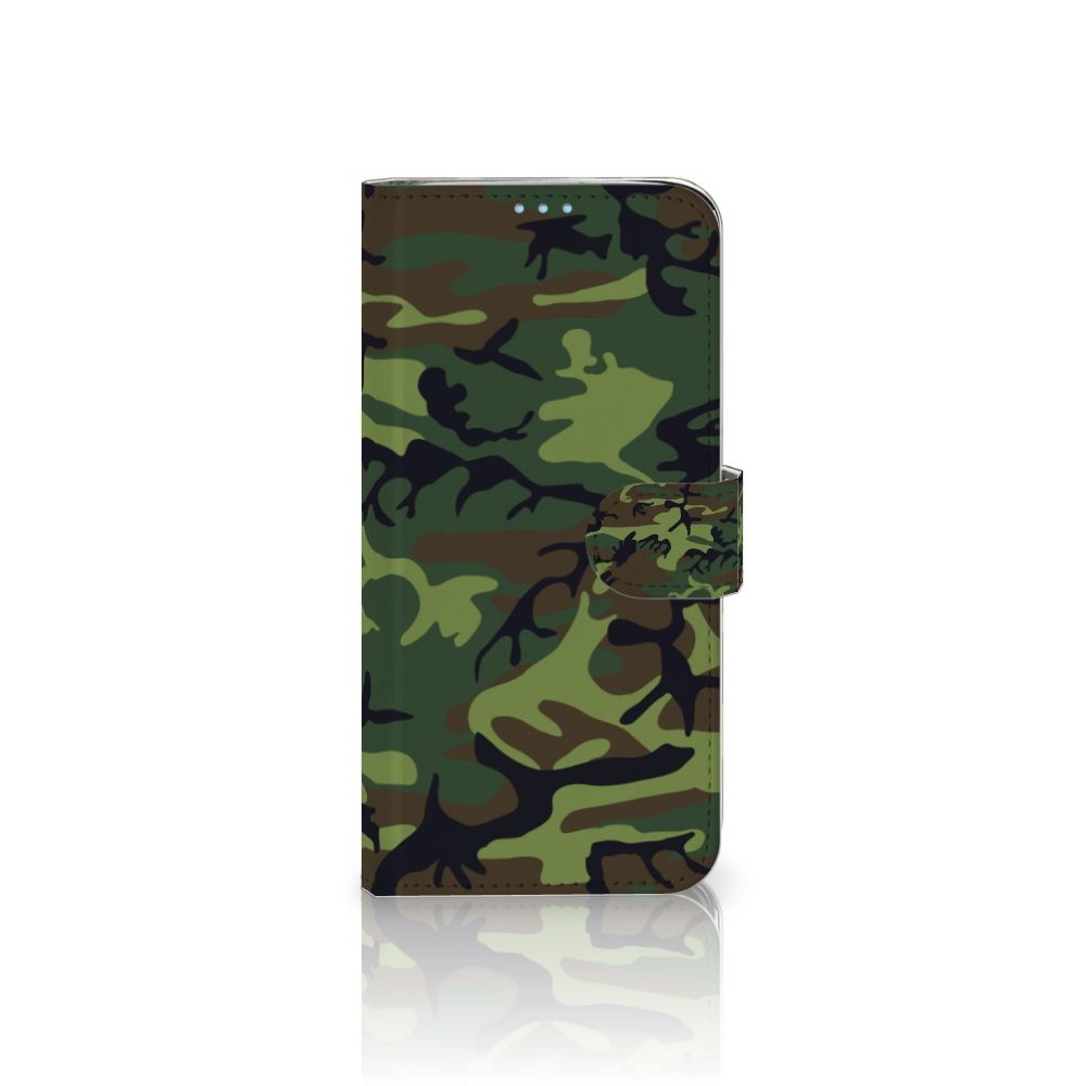 Huawei P40 Lite Telefoon Hoesje Army Dark