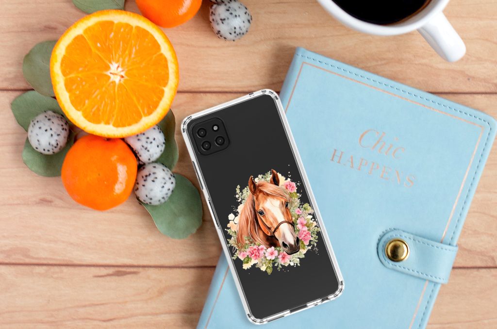 Case Anti-shock voor Samsung Galaxy A22 5G Paard B2C Telecom