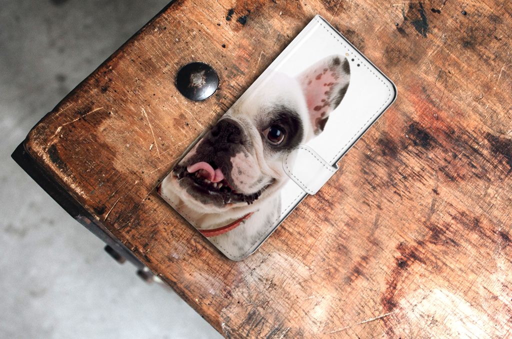 Nokia 5.3 Telefoonhoesje met Pasjes Franse Bulldog