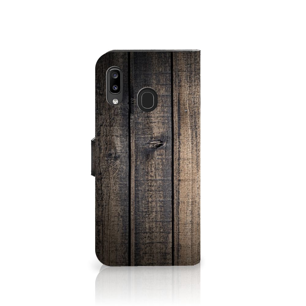 Samsung Galaxy A30 Book Style Case Steigerhout