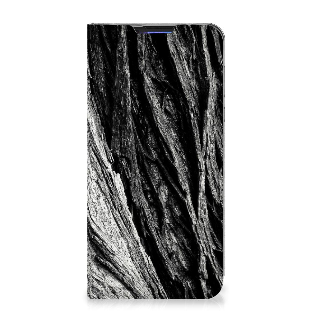 Book Wallet Case Motorola Moto G Pro Boomschors Grijs - B2C Telecom