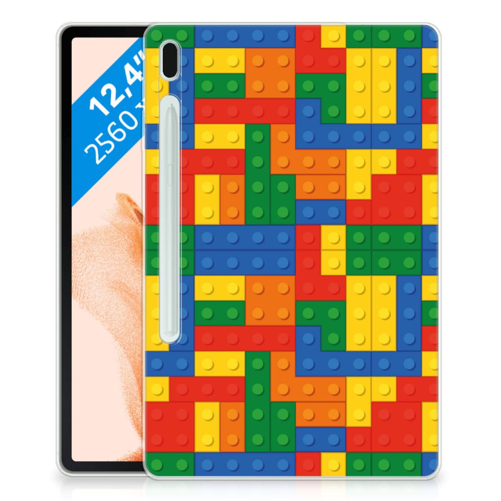 Samsung Galaxy Tab S7FE Hippe Hoes Blokken