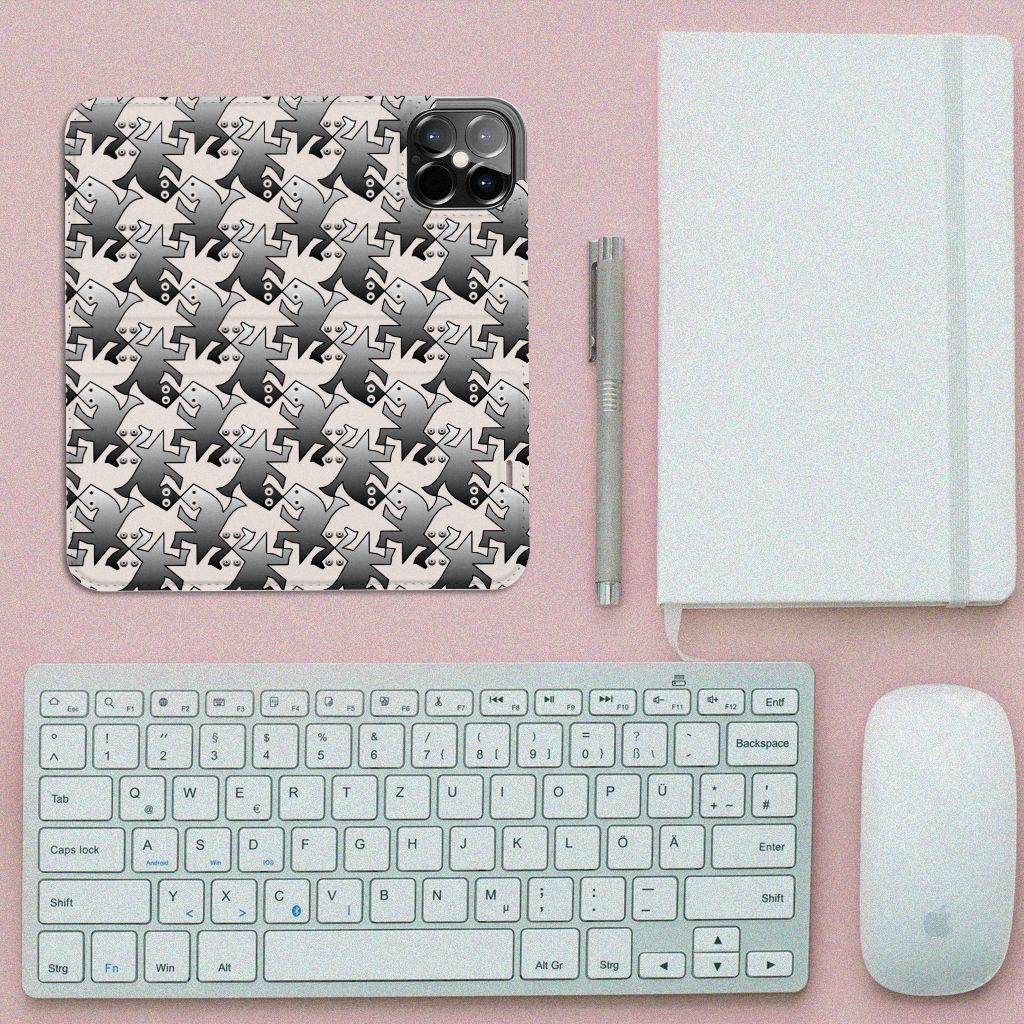 iPhone 12 Pro Max Hoesje maken Salamander Grey - B2C Telecom