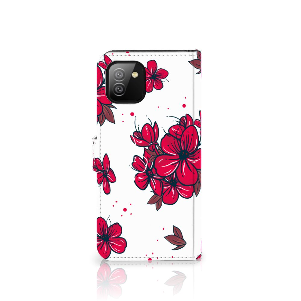 Samsung Galaxy A03 Hoesje Blossom Red