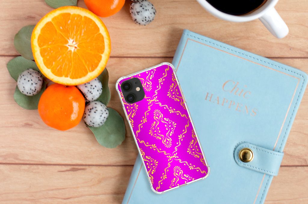 Anti Shock Case Apple iPhone 11 Barok Roze