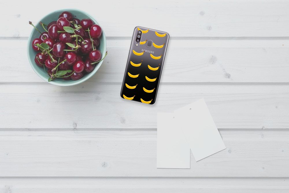 Samsung Galaxy M30 Siliconen Case Banana