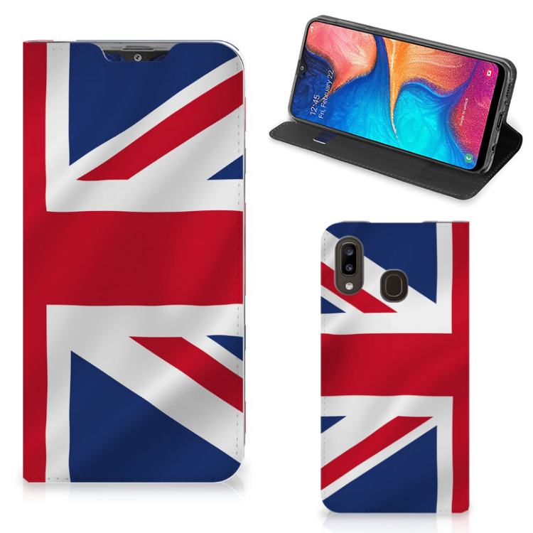 Samsung Galaxy A30 Standcase Groot-Brittannië