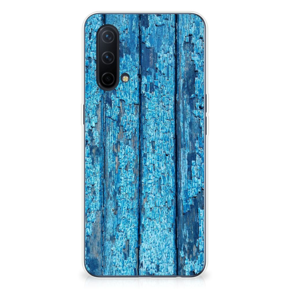 OnePlus Nord CE 5G Bumper Hoesje Wood Blue B2C Telecom