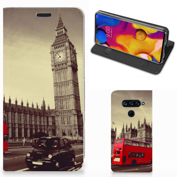 LG V40 Thinq Book Cover Londen