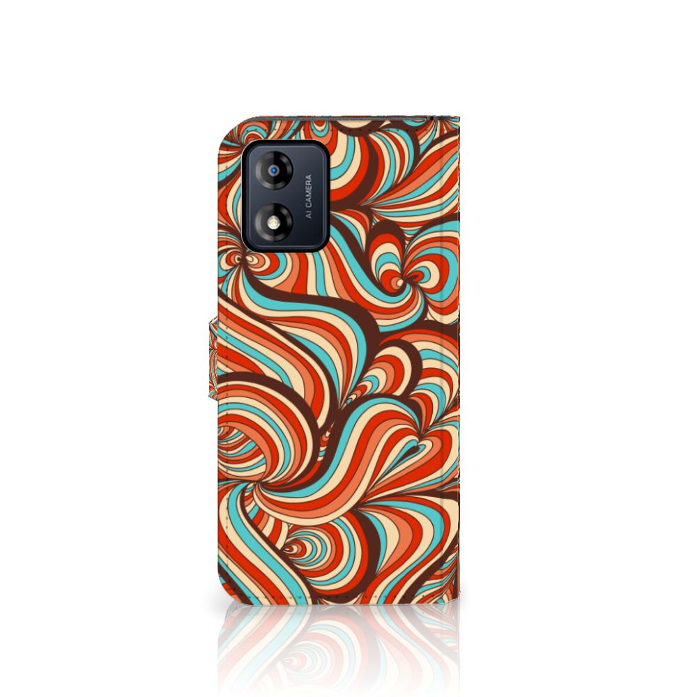 Motorola Moto E13 4G Hoesje Retro