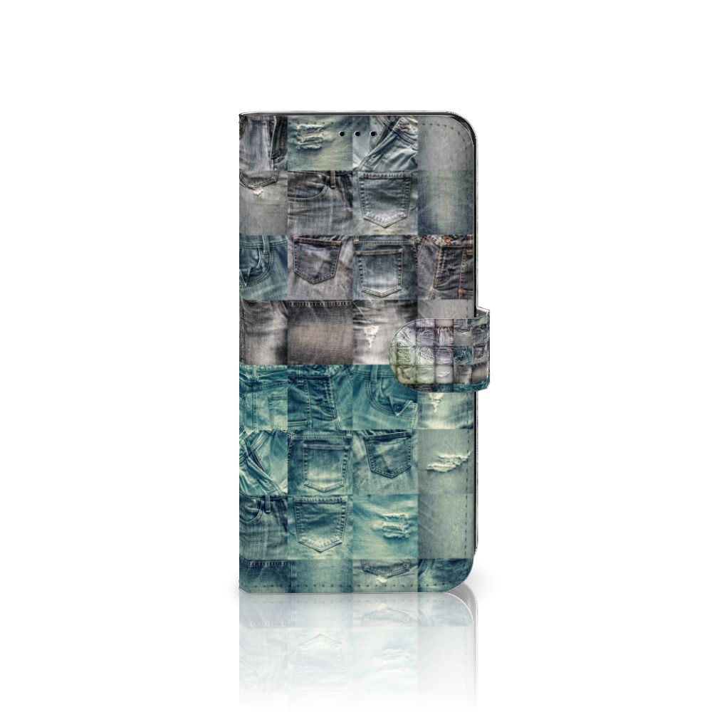 Wallet Case met Pasjes Motorola Edge 30 Pro Spijkerbroeken