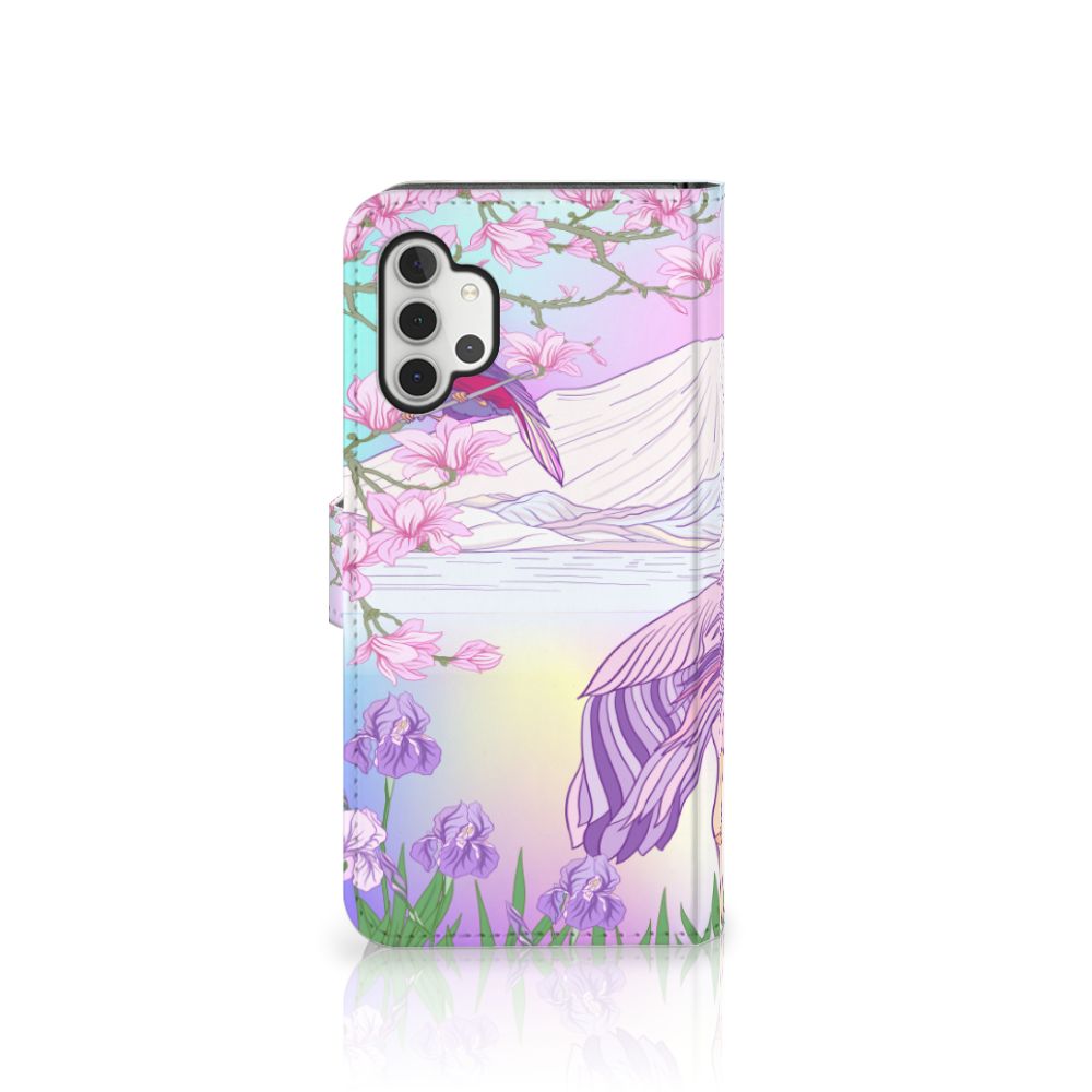 Samsung Galaxy A32 5G Telefoonhoesje met Pasjes Bird