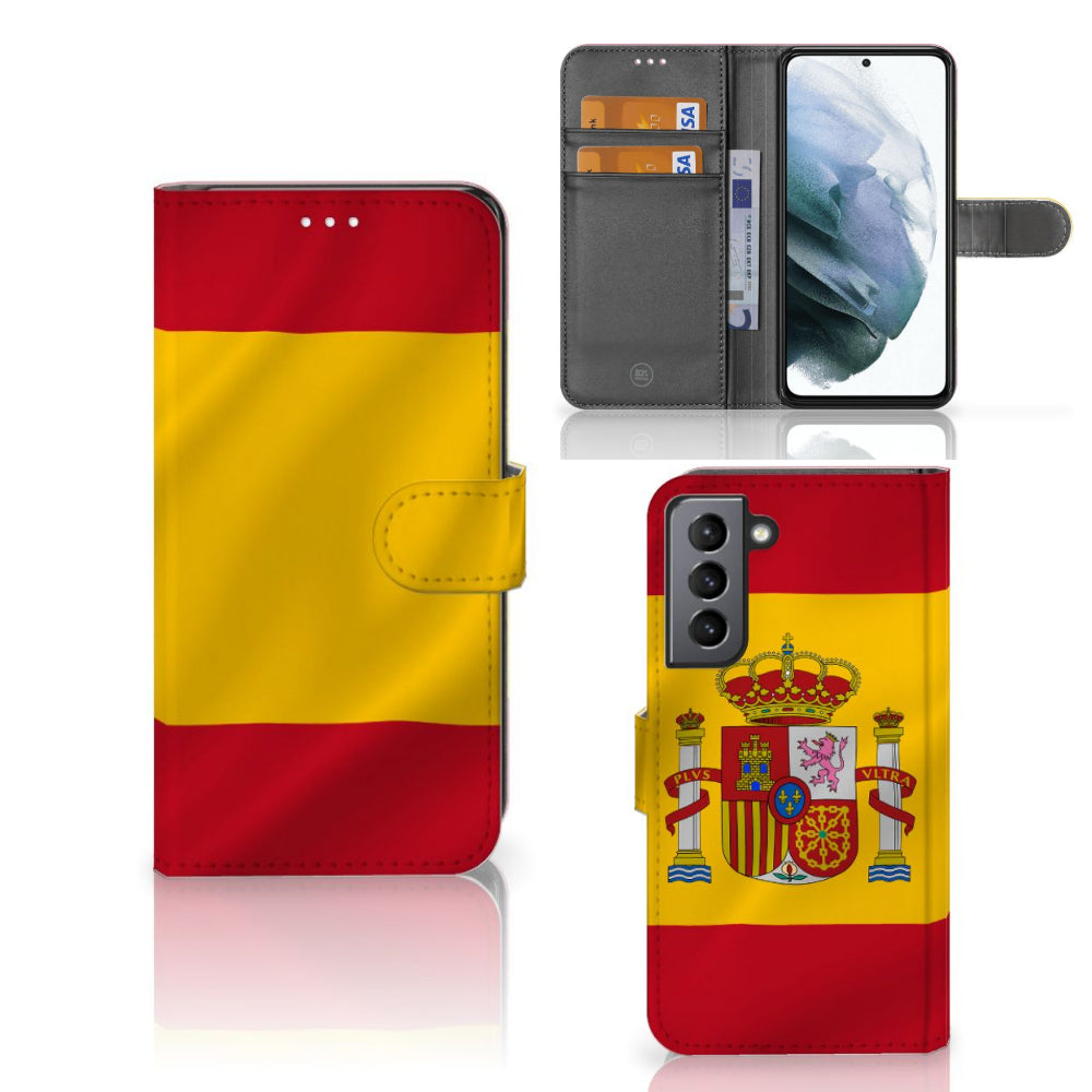 Samsung Galaxy S21 FE Bookstyle Case Spanje