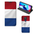 Motorola Moto G9 Play Standcase Nederlandse Vlag - B2C Telecom