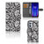 OnePlus Nord CE 2 Hoesje Black Flowers