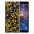 Nokia 7 Plus TPU Case Gouden Bloemen